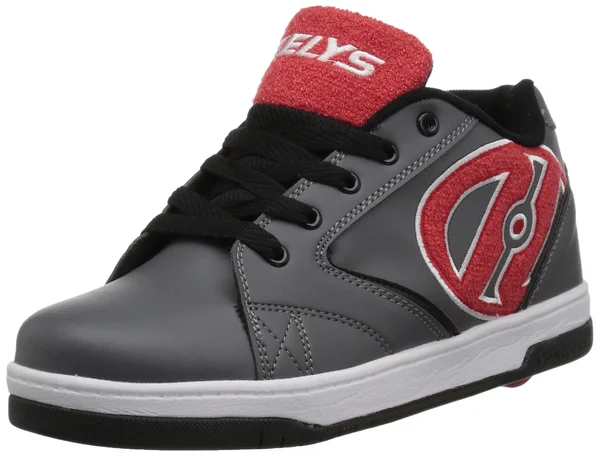 Heelys Children Boys Propel 2.0 Terry Skate Shoe (1), Boy's, Gray