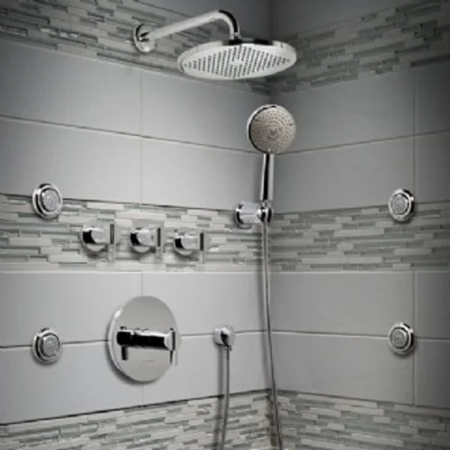 American Standard T430.700.002 Berwick Lever Handle On/Off Volume Control Valve Trim (Chrome)