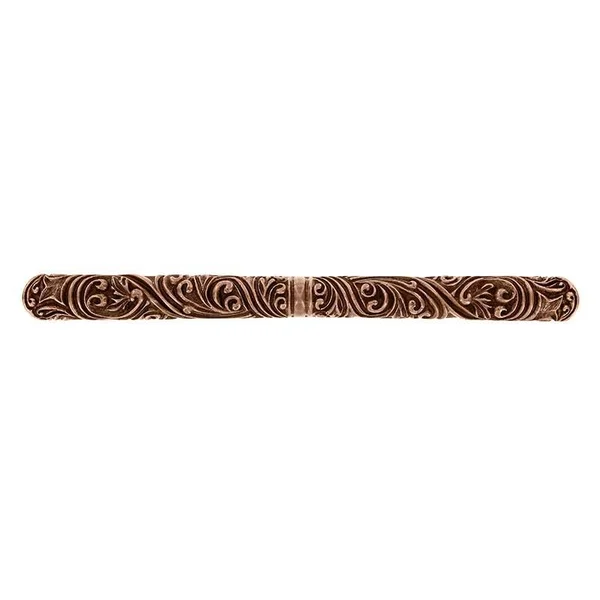 Vicenza Designs P2013C-12-AC Liscio 12x22 Center to Center Appliance Pull Size: 2x22 H x 13.5x22 W x 1x22 D, Finish: Antique Cop
