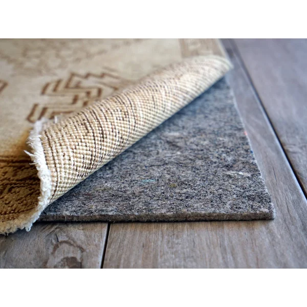 CushGrip 1/8-Inch Thick Non-Slip Felt & Rubber Rug Pad, Size: 9'9 x 11'9, Black