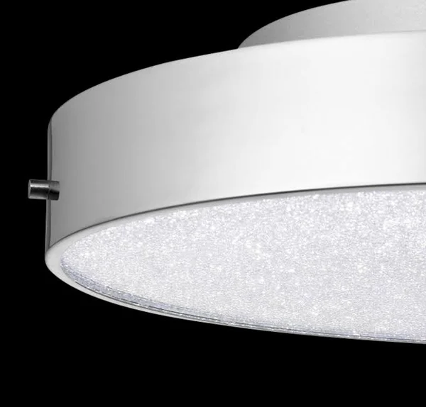 Elan Crystal Moon LED Flush Mount - Brushed Nickel - 83786