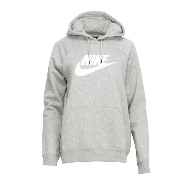 Nike Women's Sportswear Essential Hoodie (L - Grey Heather)