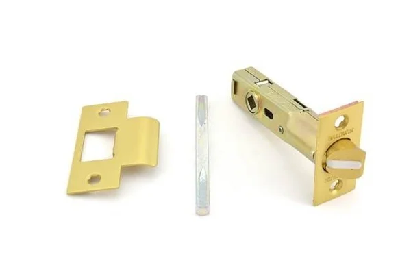 Quick Ship - Passage Knob Replacement Latch in PVD Lifetime Satin Brass - 5510.044 - Baldwin Hardware