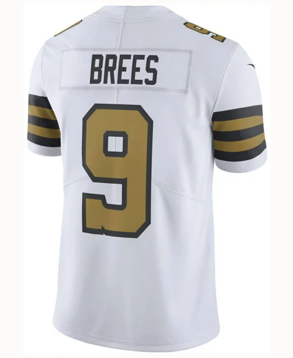 Nike Men's Drew Brees New Orleans Saints Limited Color Rush Jersey - White
