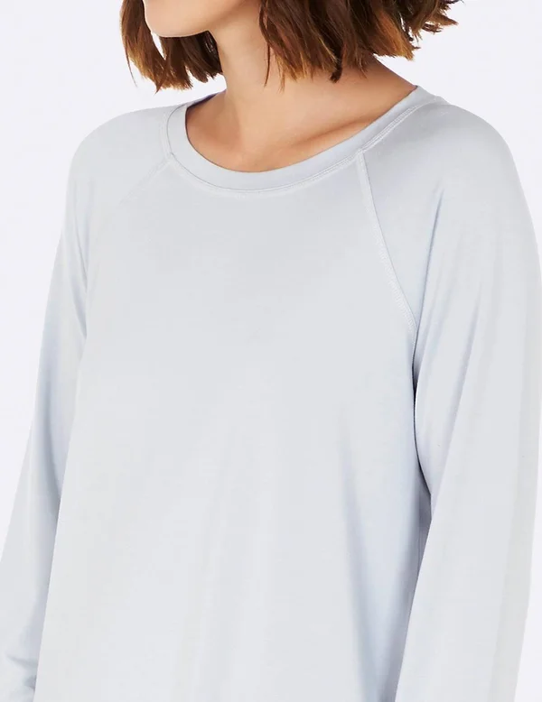 Goodnight Raglan Sleep Top L - Black