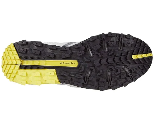 Columbia Ivo Trail Breeze Shoe - Men's Steam/Acid Yellow - 10.5