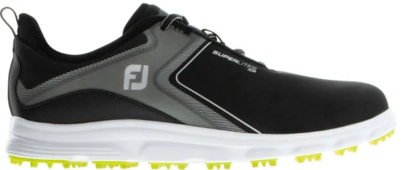 FootJoy Superlites XP Men's Golf Shoes Black/Lime : 14 M