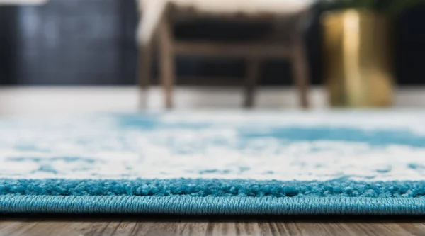 Unique Loom Canal Rosso Rug, Blue (4& 0 x 6& 0)