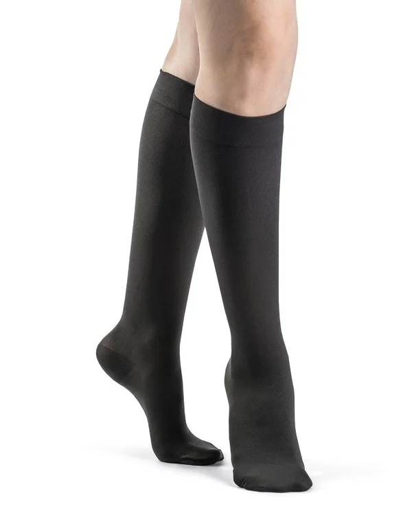 Sigvaris 863CXSW36 30-40 mmHg Select Comfort Knee High-XL-Short-Suntan
