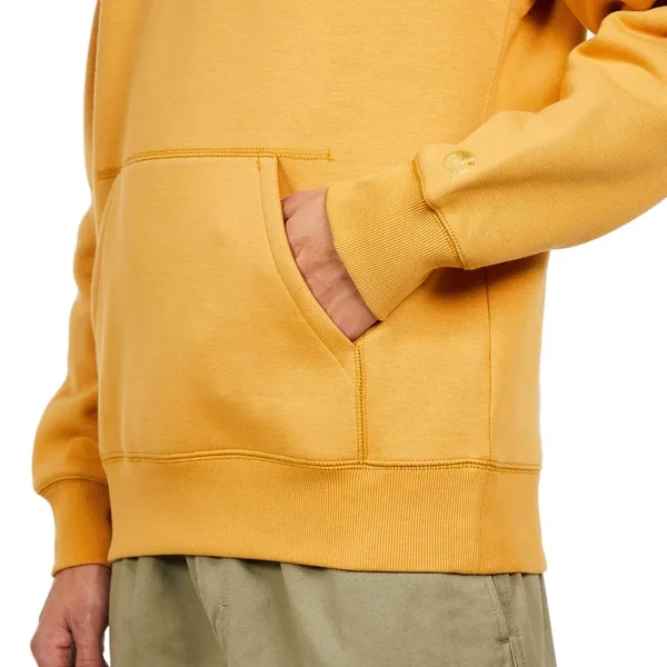Carhartt WIP Hooded Chase Sweatshirt - Winter Sun L