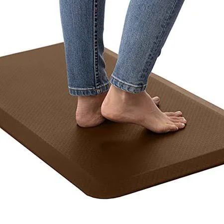 Kangaroo Anti Fatigue Cushioned Floor Mat - 3/4 inch Thick Durable Standing Desk Pad, Padded Comfort Foam Mats for Kitchen, Offic