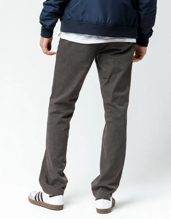 Volcom Frickin Drifter Slim Charcoal Chino Pants - Charcoal - 32