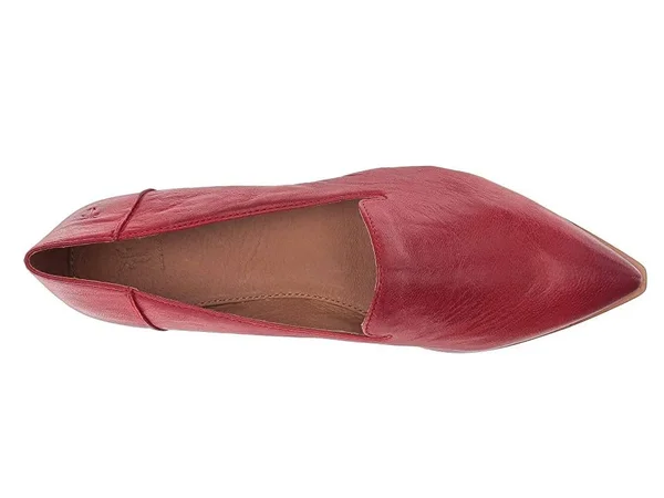 Frye Women's Kenzie Venetian Shoe - Red, Size 6