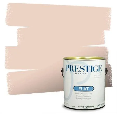 Interior Paint and Primer in One, Guest Room, Flat, 1 Gallon
