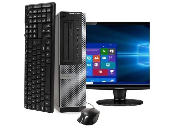 Dell OptiPlex 7010 Desktop Computer PC - 3.40 GHz Intel i7 Quad Core Gen 3, 4GB DDR3 Ram, 500GB SATA Hard Drive, Windows 10 Profe