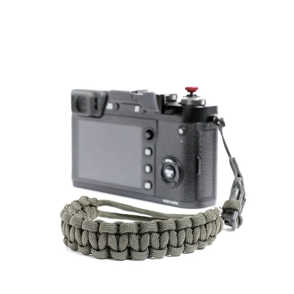 DSPTCH Camera Wrist Strap One Size - Green, Olive/Stainless Steel