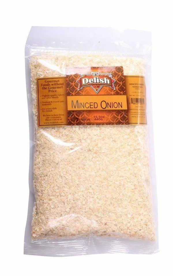 Minced Onion by Its Delish, 15 lbs, White