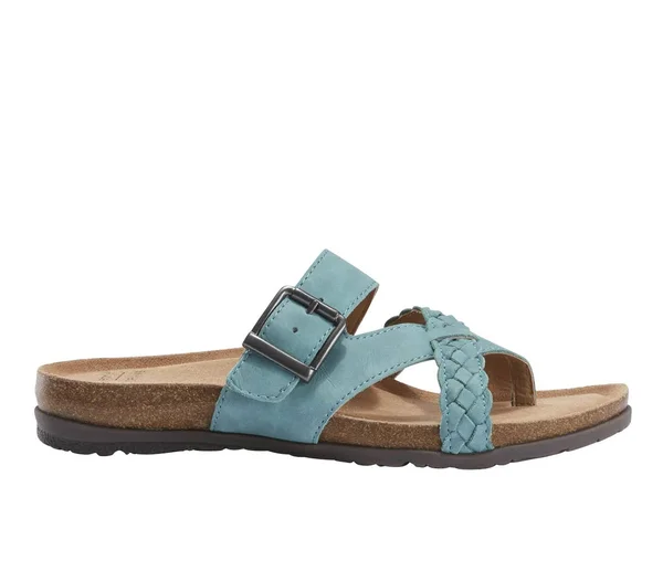 Earth Origins Orono Foster Women's Sandal (Green - Size 6 - Leather)