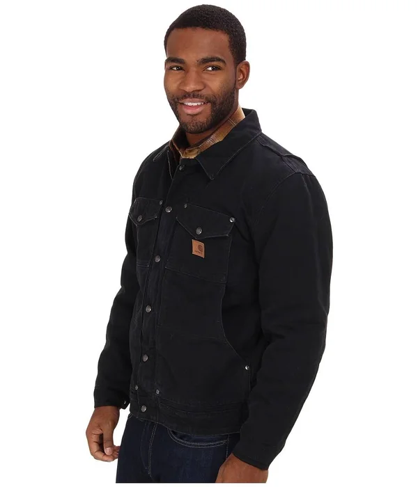 Carhartt Men's Berwick Jacket, Black, XXL
