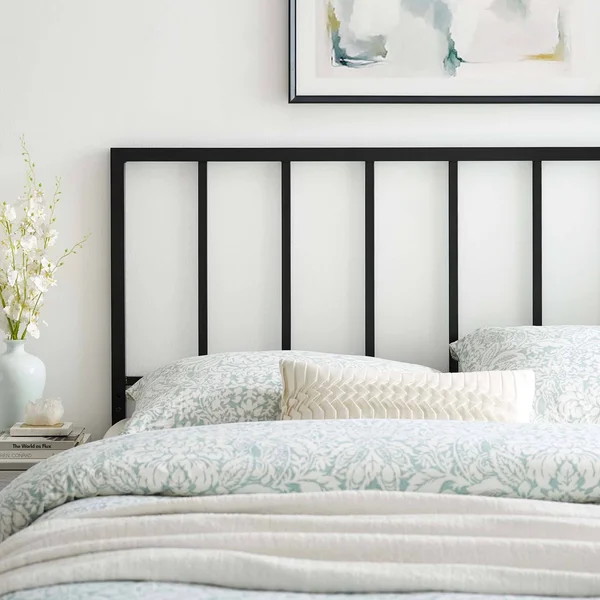 Modway Tatum King Metal Headboard - White