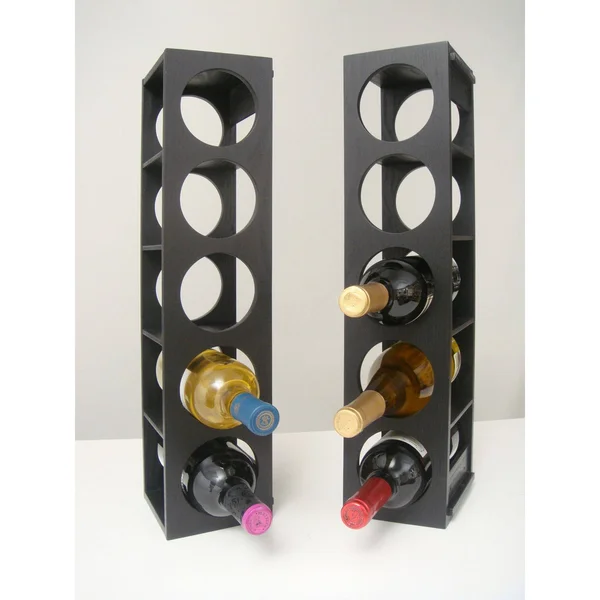 Proman Products Rutherford Wine Rack- Black - WX16562