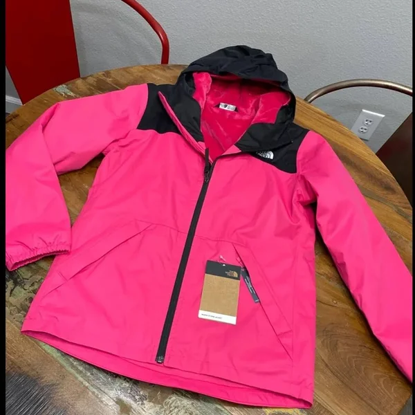 The North Face Jackets & Coats, Nwt Youth North Face Jacket, Color: Black/Pink, Size: Lg, Ell21&s Closet