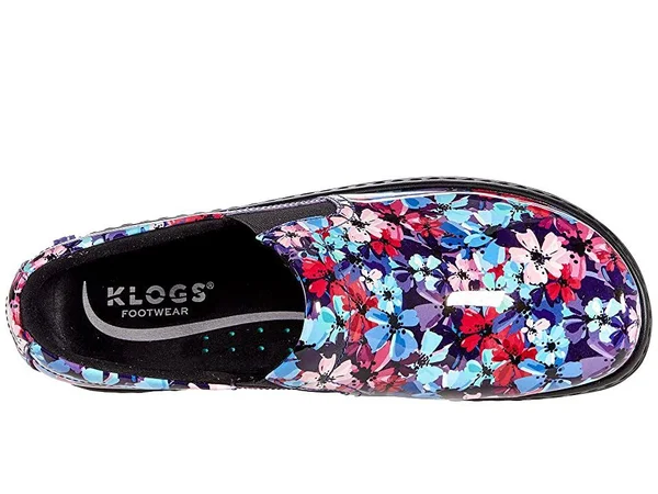 Klogs Footwear Naples Wildflowers Patent 9.5 M