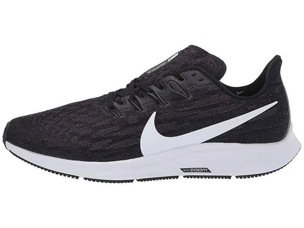 Nike Men's Air Zoom Pegasus 36 Black-White, 7.5