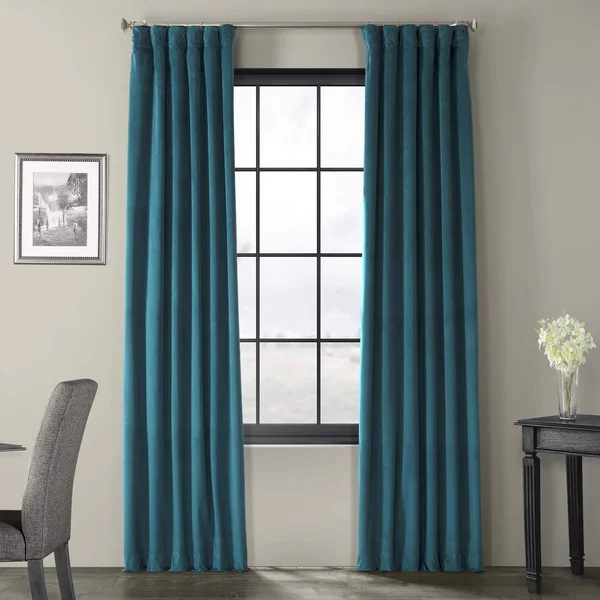Signature Blackout Velvet Curtain Panel