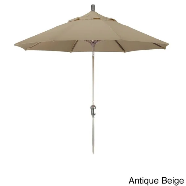 California Umbrella - 9& Aluminum Market Umbrella F22 - Antique Beige Champagne - Olefin