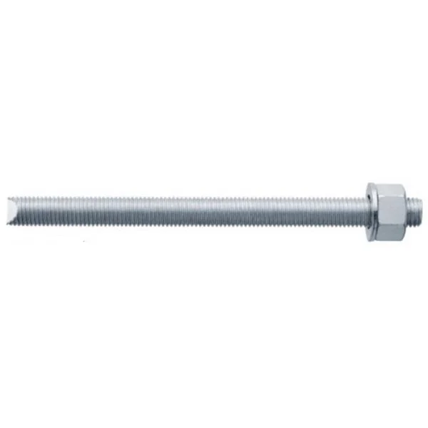Hilti 2198009 1 in. x 12 in. HAS-E Threaded Steel Rods (4-Piece)