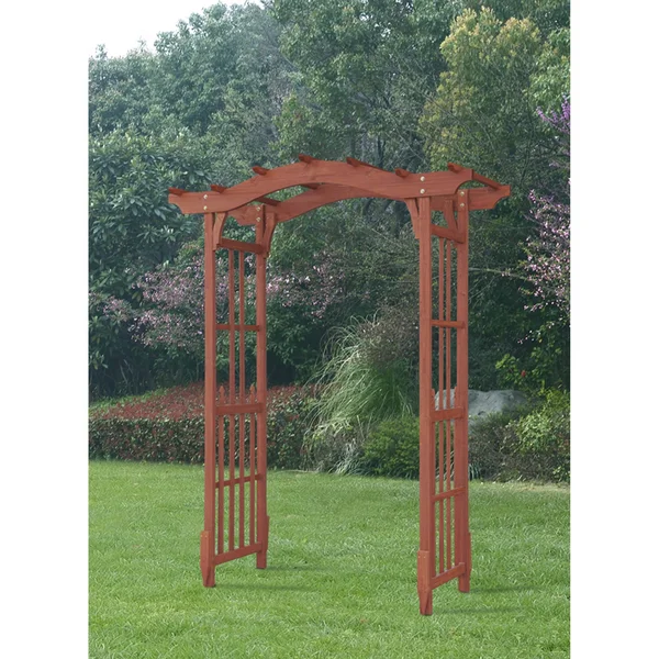 Convenience Concepts Oxford Garden Arbor - Red