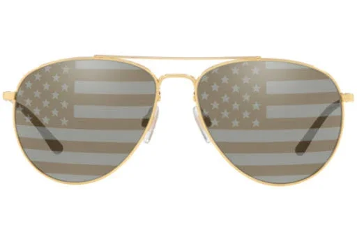 Polo PH3111 9004V5 Gold Aviator Sunglasses