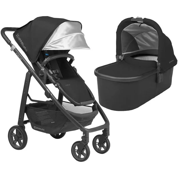 UPPAbaby Full-Size Cruz Infant Baby Stroller & Bassinet Bundle (jake)