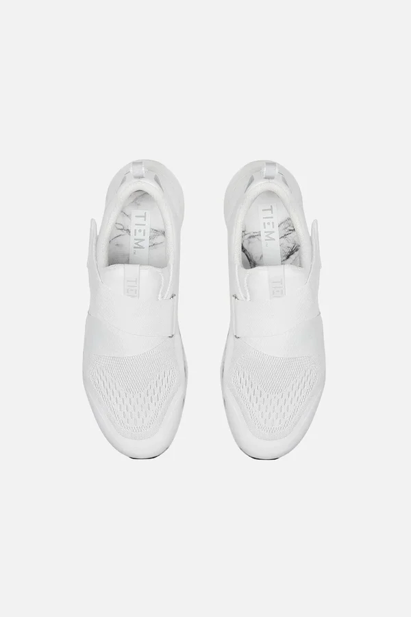 Women's Tiem Slipstream Cycling Sneaker, Size 10 M - White