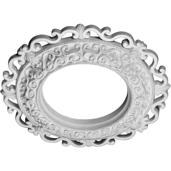 13 1/4x22OD x 6 5/8x22ID x 1 1/8x22P Orrington Ceiling Medallion (Fits Canopies Up to 6 5/8x22), Hand-Painted Golden Oak