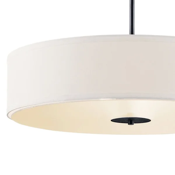 Kichler Lighting Black 3-Light Pendant 42122BK