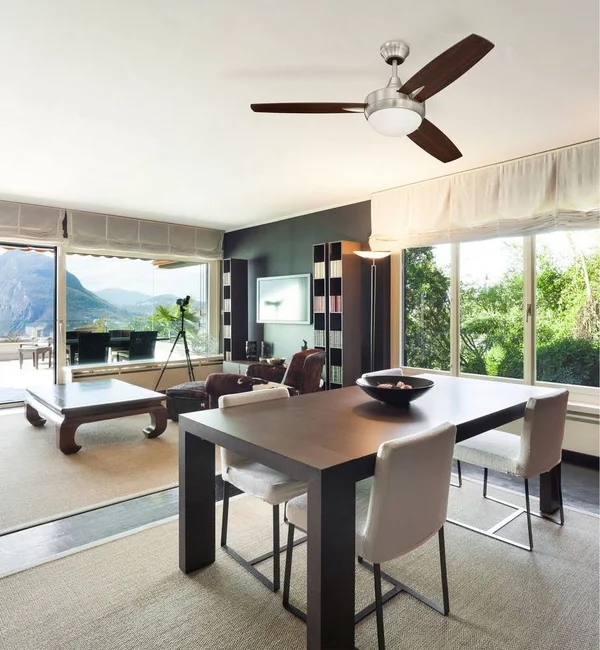 Craftmade TG52BNK3-52BN 52x22 Ceiling Fan w/Blades - LED Light Kit