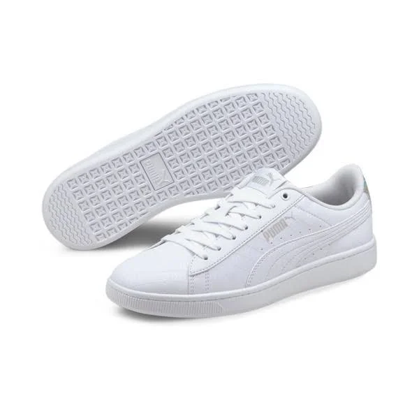 Puma Women's Vikky V2 Iridescent Sneakers, White