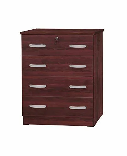 Better Home Products Chest 4 Drawers - White - Manufacture Wood