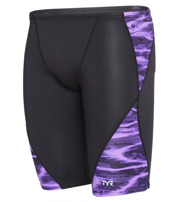 TYR SAMBS7A Men's Lambent Blade Jammer Swimsuit - Purple - 26