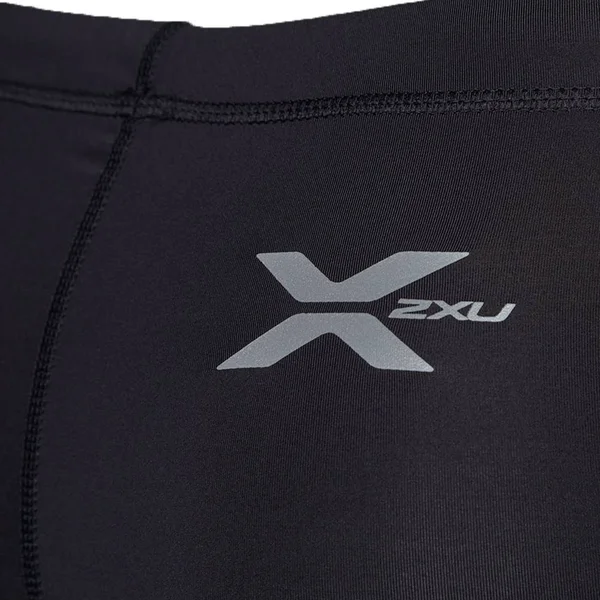 2XU Men's Compression Logo Tights Black/Black