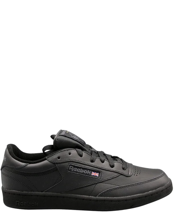 Reebok Club C 85 Black Men's Shoes - Size: 10