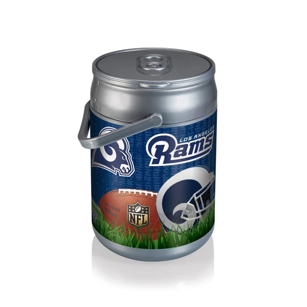 Picnic Time Los Angeles Rams Can Cooler - Silver
