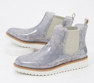 Cougar Rubber Rain Boot - Dawn - Size 6 Medium, DovePastelSnake