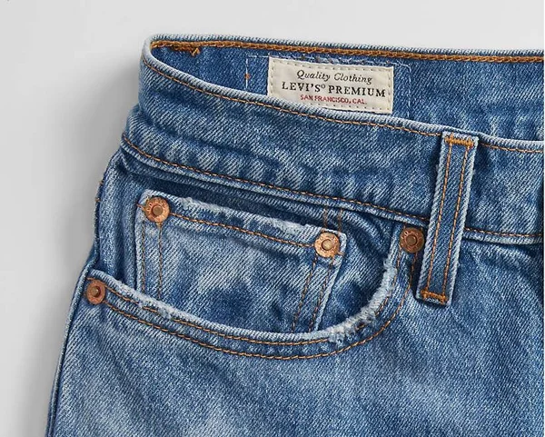 Levi&s Wedgie Jive Tone Straight Leg Jean