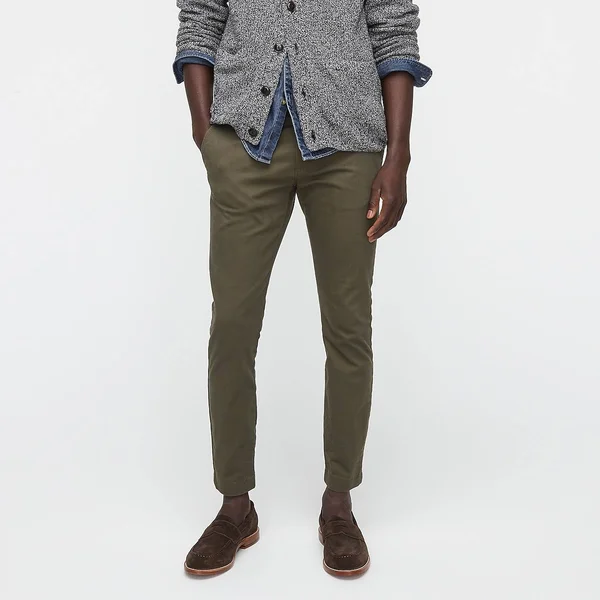 J.Crew Mens 250 Skinny-Fit Pant in Stretch Chino (Size 34x34)