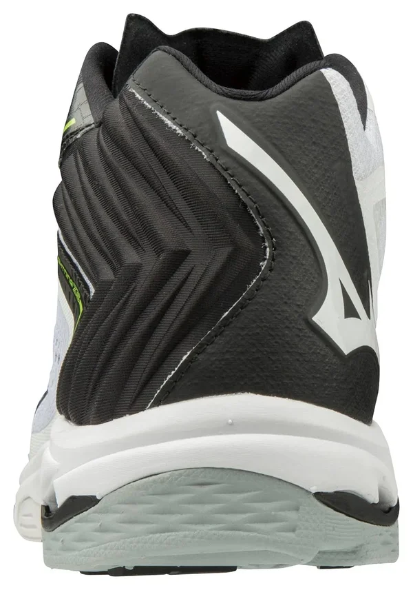 Mizuno Men's Wave Lightning Z5 - Mid - White/Black, 14