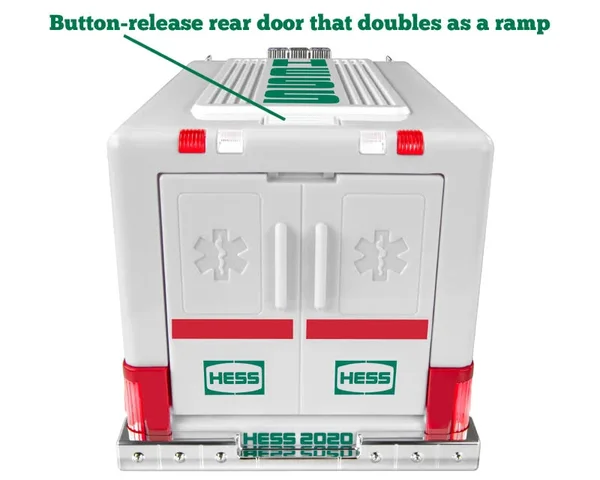 Hess 2020 Toy Truck - Ambulance and Rescue, Size: 4.4