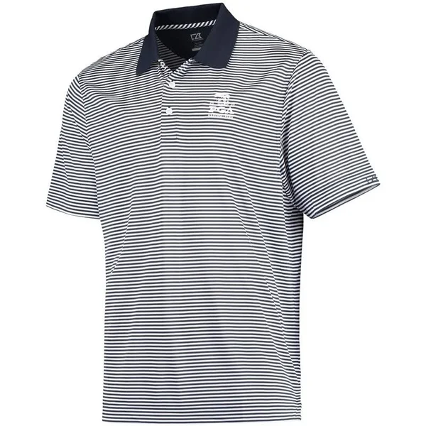 Cutter & Buck DryTec Trevor Stripe Polo - Men's, Size: XL, Blue
